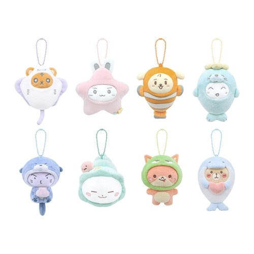 PLUSH SEA COLLECTION ATEEZ 8TH ANNIVERSARY EXHIBITION Blue Drift MD PREORDER