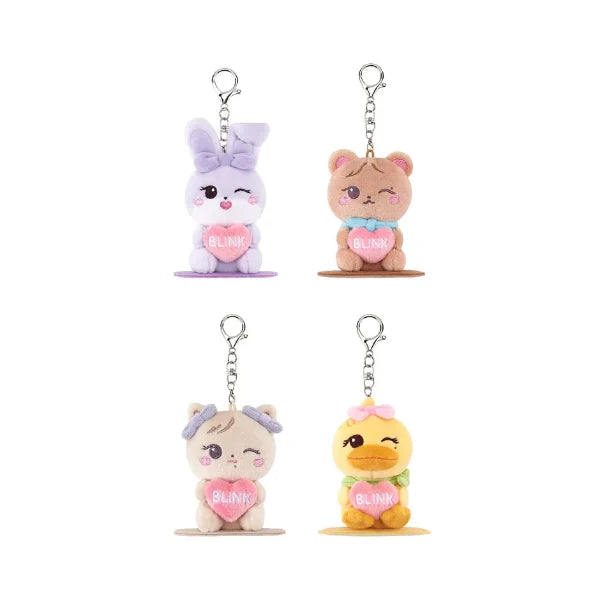 BLACKPINK CHARACTER MAGNETIC PLUSH KEYRING