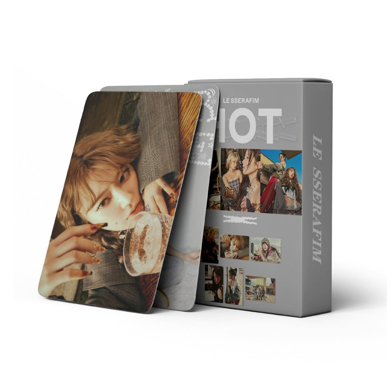 LE SSERAFIM HOT LOMO CARDS 55KS