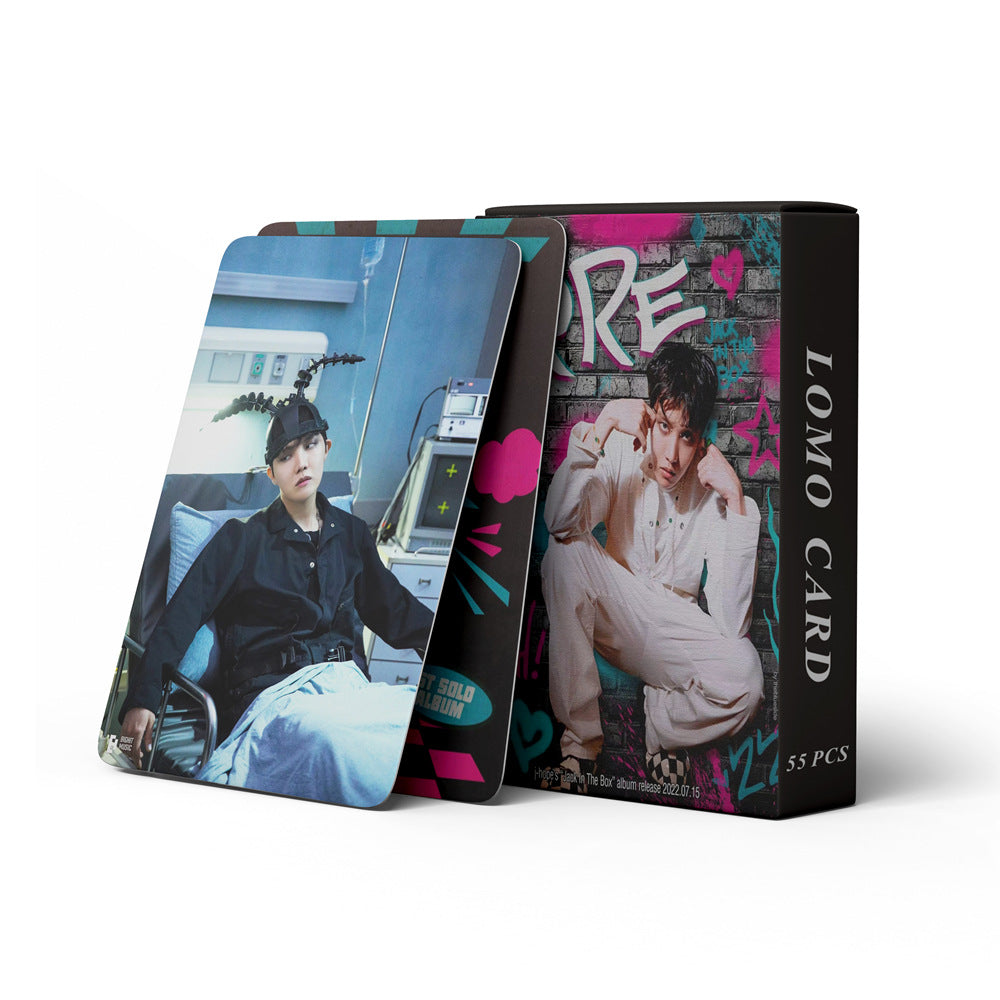 BTS J-HOPE JACK IN THE BOX LOMO CARDS 55 KS