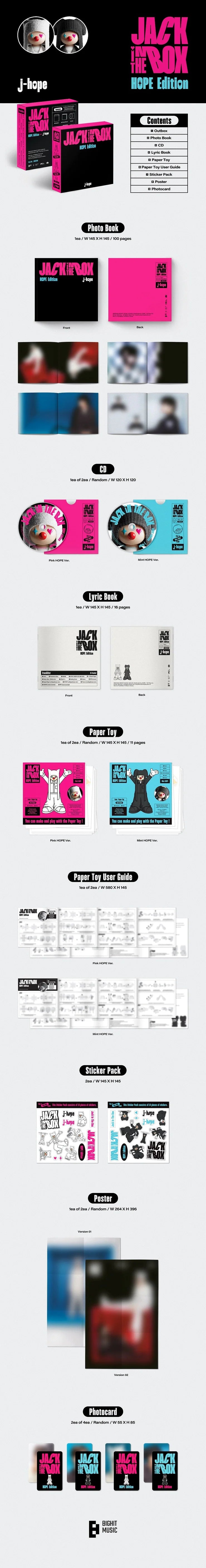 J-HOPE - JACK IN THE BOX (HOPE EDITION) + WEVERSE GIFT