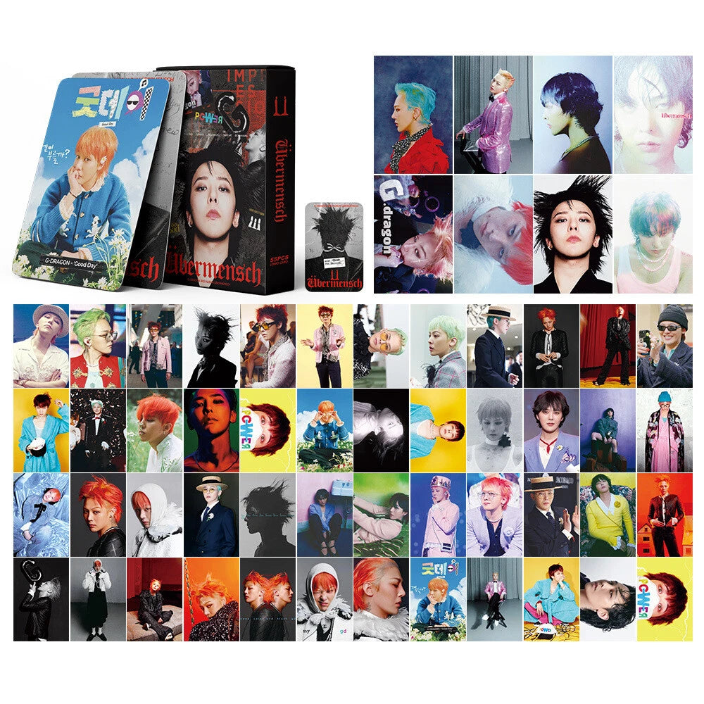 G-DRAGON UBERMENSCH LOMO CARDS 55KS