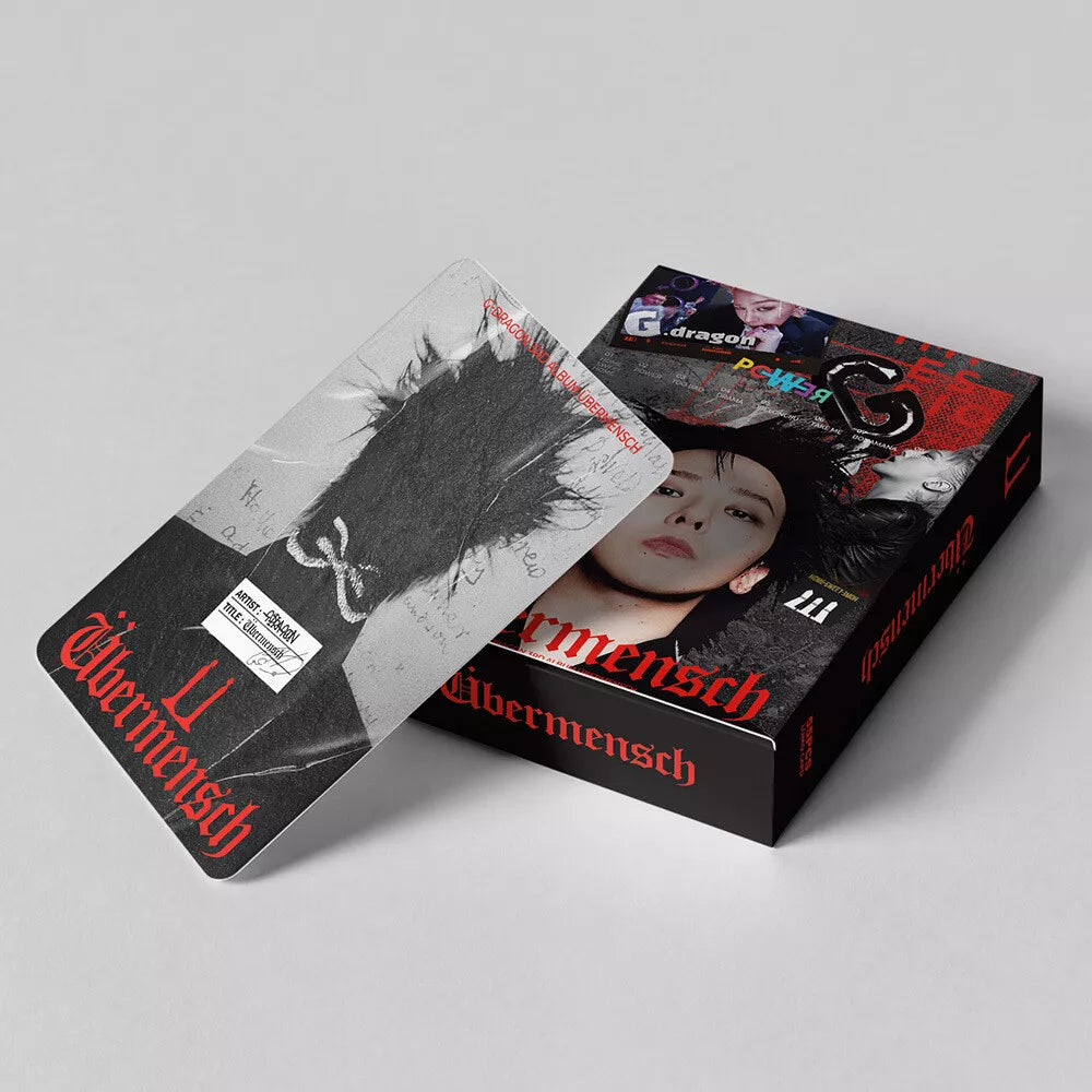 G-DRAGON UBERMENSCH LOMO CARDS 55KS