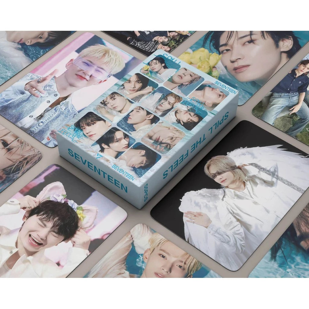 SEVENTEEN SPILL THE FEELS LOMO CARDS 55KS