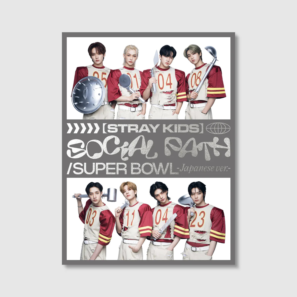 JAPANESE STRAY KIDS - Social Path (feat. LiSA) / Super Bowl (Japanese ver.)