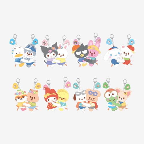 HUG PLUSH KEYRING Stray Kids SKZOO X SANRIO CHARACTERS PREORDER