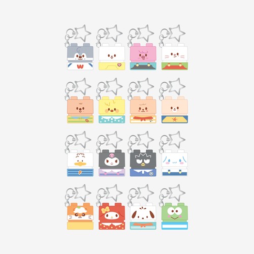 SECRET BLOCK STAMP Stray Kids SKZOO X SANRIO CHARACTERS PREORDER