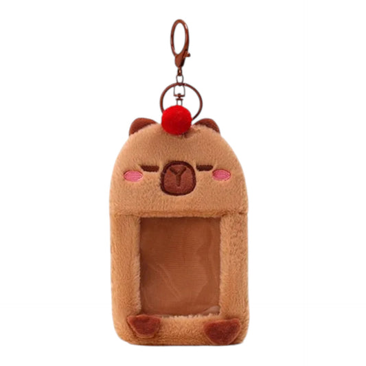 FLUFFY ANIMAL PHOTOCARD HOLDER