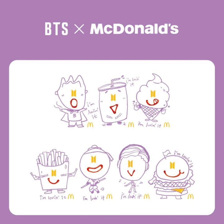 BTS X MCDONALDS'S COLLABORATION MERCH SAUCY S/S T-SHIRT (JIN)