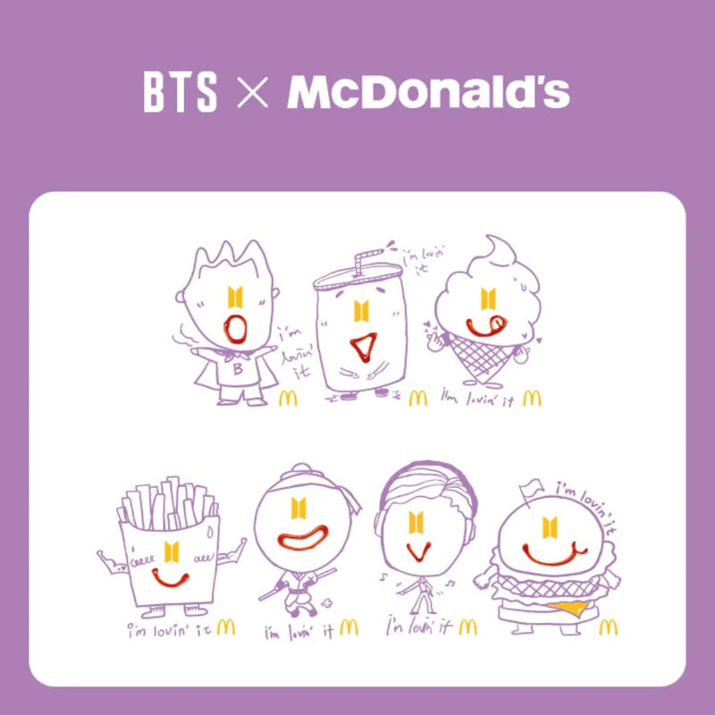 BTS X MCDONALDS'S COLLABORATION MERCH SAUCY S/S T-SHIRT (JIMIN)