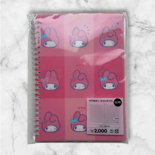 OFFICIAL SANRIO MY MELODY TEXTBOOK A5