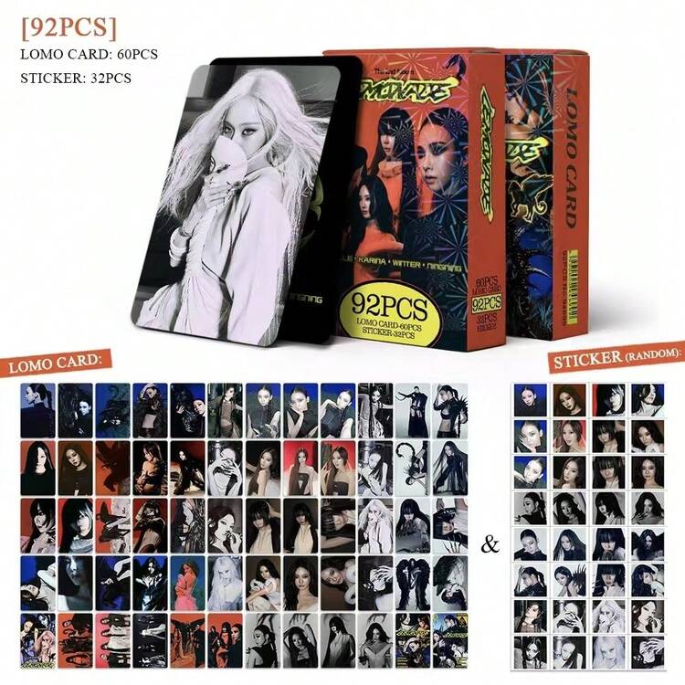 AESPA LEMAONADE HOLOGRAFICKÉ LOMO CARDS 92KS