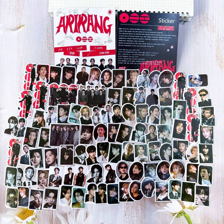 BTS ARIRANG SET 90PCS STICKERS