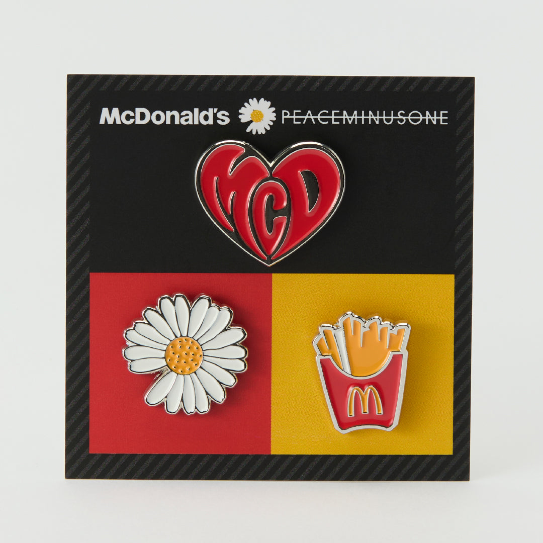 G-DRAGON x McDonald Metal Pin Set PREORDER