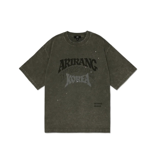 BTS 'Arirang' World Tour S/S T-Shirt exclusive Korea PREORDER BUSAN PICK UP