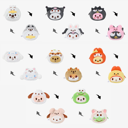 STRAY KIDS - RUN IT JAPANESE MD | SKZOO X SANRIO CHARACTERS REVERSIBLE POUCH PREORDER