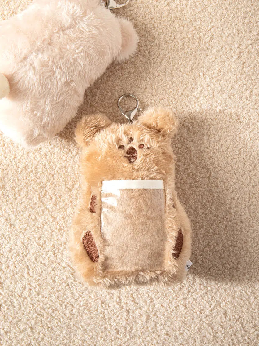 Happy quokka doll photocard holder