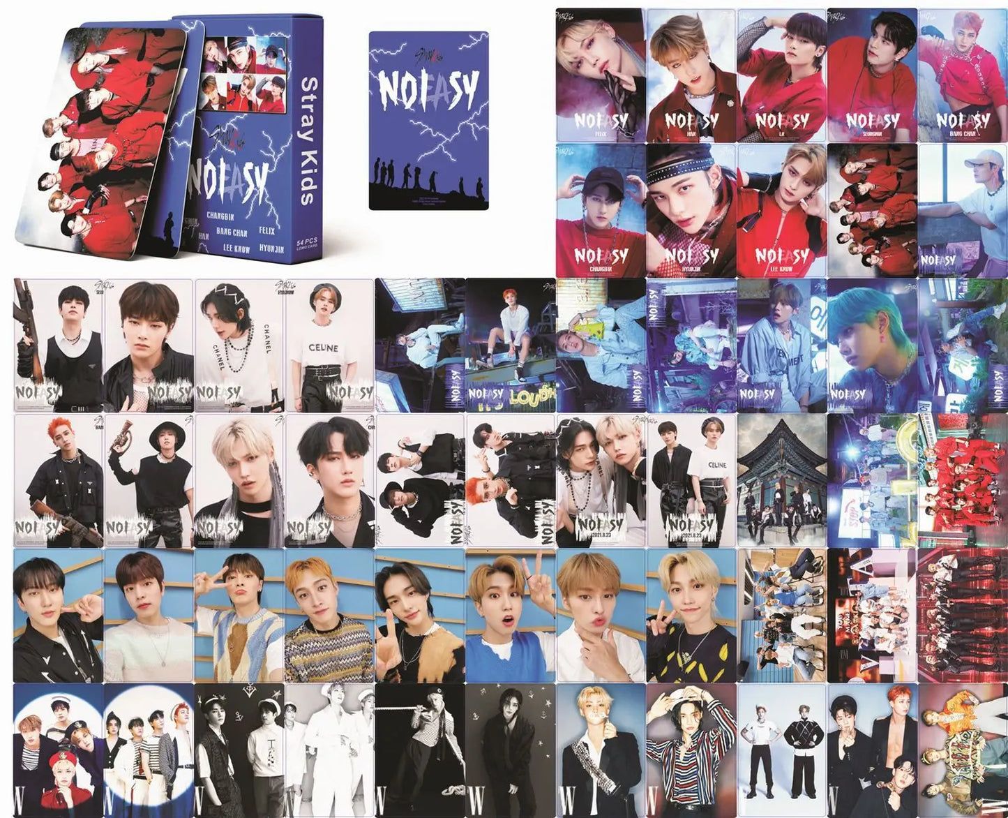 STRAY KKIDS NO EASY LOMO CARDS 55 KS