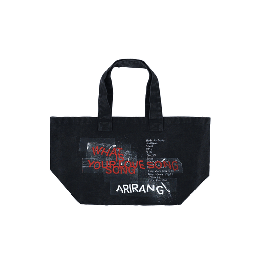 BTS - Tote Bag (Black) ['Arirang' World Tour / US EXCLUSIVE] PREORDER
