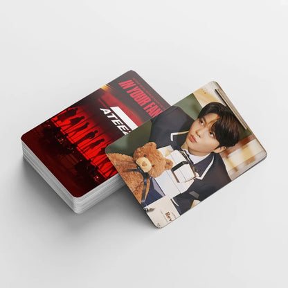 ATEEZ IN YOUR FANTASY WORLD TOUR HOLOGRAFICKÉ LOMO CARDS 92KS