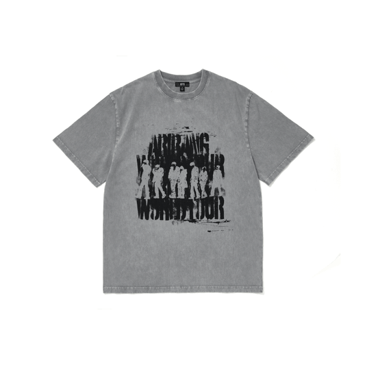 BTS - S/S Photo T-Shirt (Gray) ['Arirang' World Tour] PREORDER