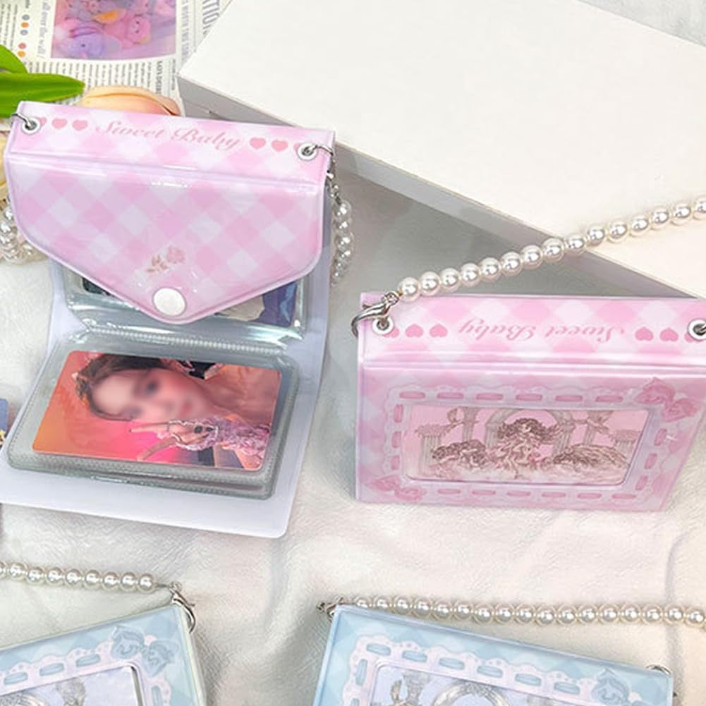 Photocard Binder with Beaded Chain