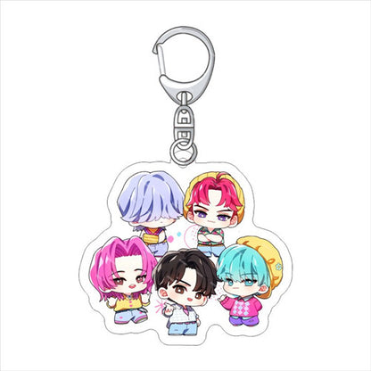 KPOP DEMON HUNTERS KEYCHAINS