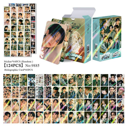 STRAY KIDS HOLLOW HOLOGRAFICKÉ LOMO CARDS 124KS