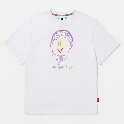 BTS X MCDONALDS'S COLLABORATION MERCH SAUCY S/S T-SHIRT (V)