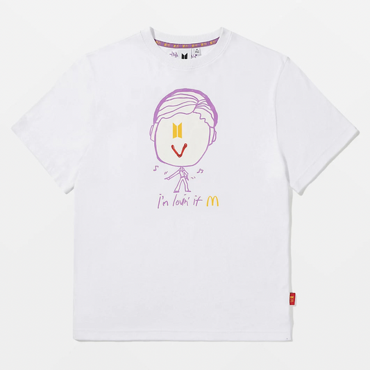 BTS X MCDONALDS'S COLLABORATION MERCH SAUCY S/S T-SHIRT (V)