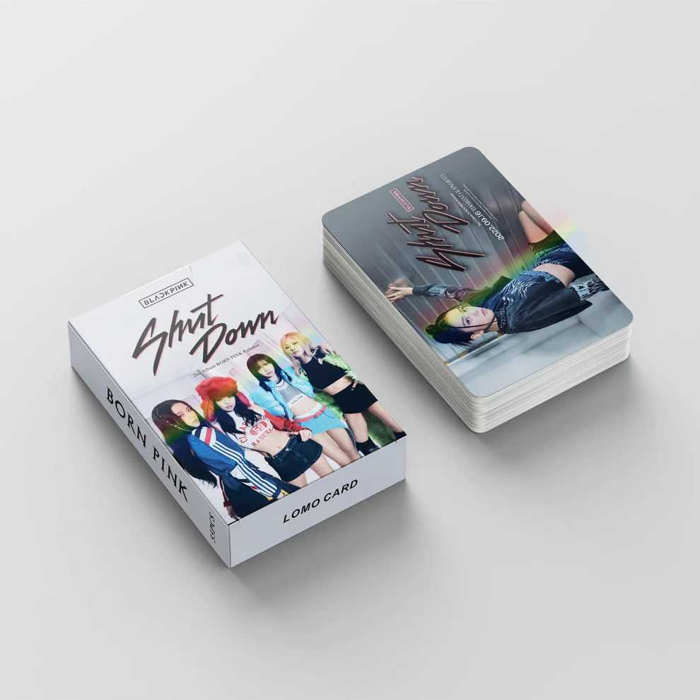 BLACKPINK SHUT DOWN LOMO CARDS 55 KS