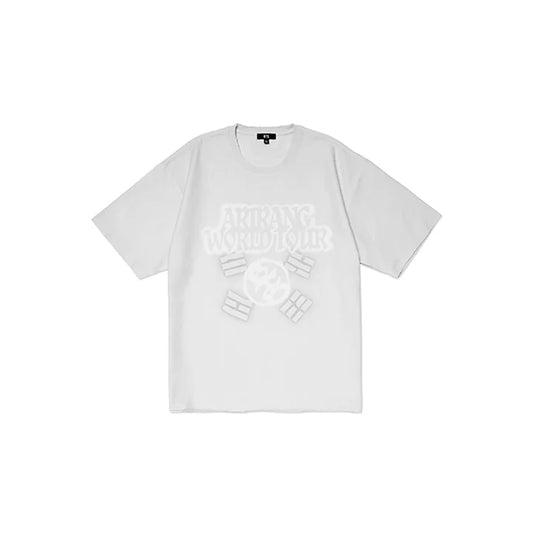 BTS 'Arirang' World Tour S/S Tour T-Shirt (Grey) PREORDER BUSAN PICK UP