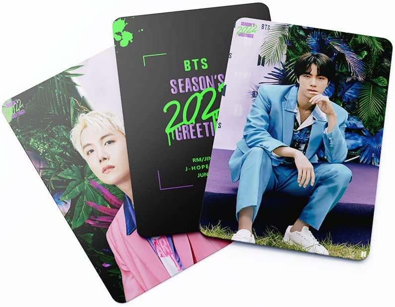 BTS SEASON´S GREETING 2022 LOMO CARDS 55KS