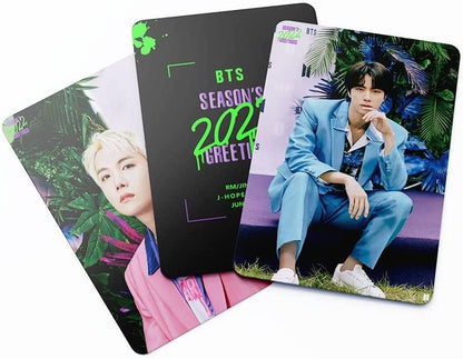 BTS SEASON'S GREETING 2022 LOMO CARDS 55PCS