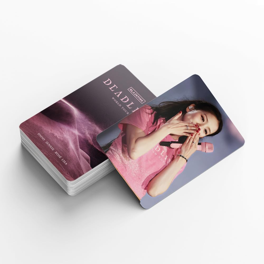 BLACKPINK DEADLINE WORLD TOUR HOLOGRAFICKÉ LOMO CARDS 92KS