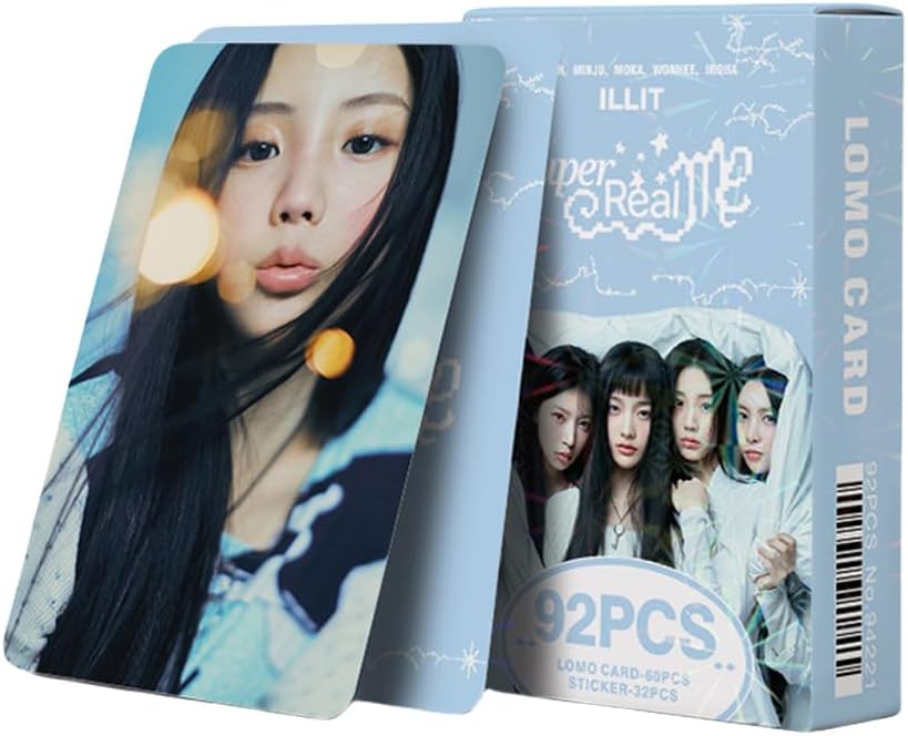 ILLIT SUPER REAL ME HOLOGRAFICKÉ LOMO CARDS 92KS