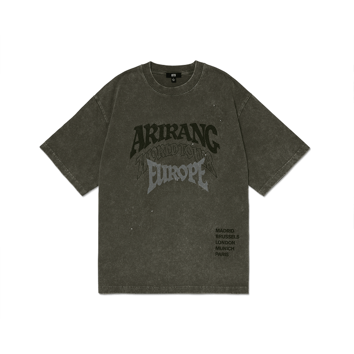 BTS - S/S T-Shirt_Europe ['Arirang' World Tour / EUROPE EXCLUSIVE] PREORDER