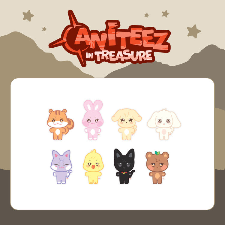 ATEEZ - [ANITEEZ IN TREASURE] MD PLUSH DOLL - JJONGbear