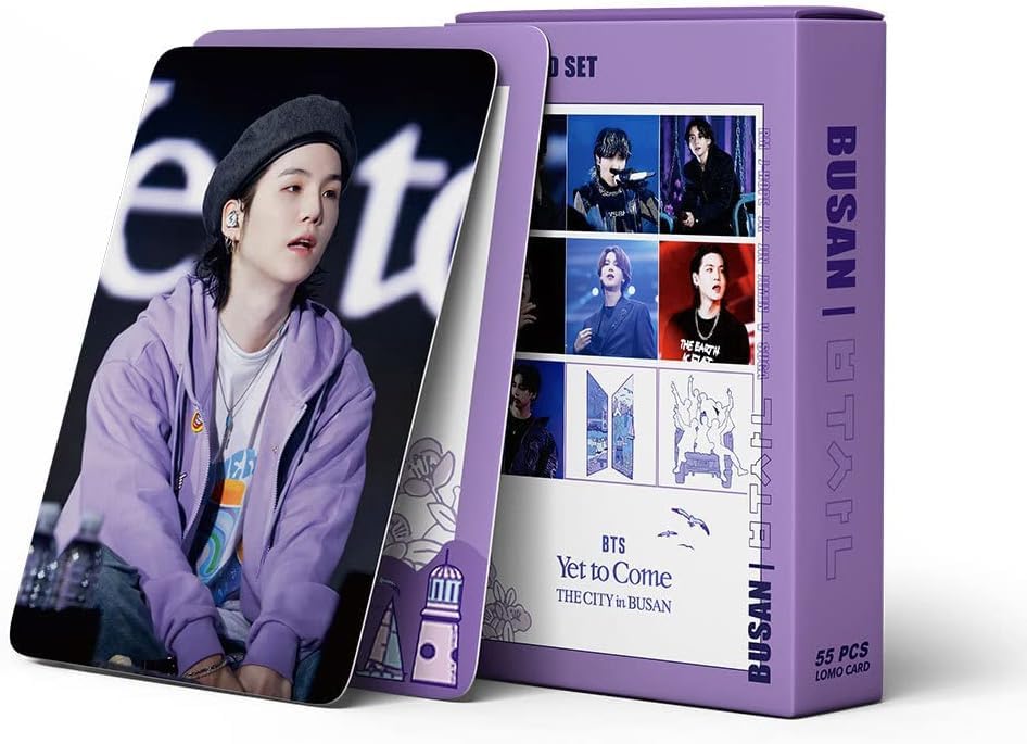 BTS YET TO COME LOMO CARDS 55 KS