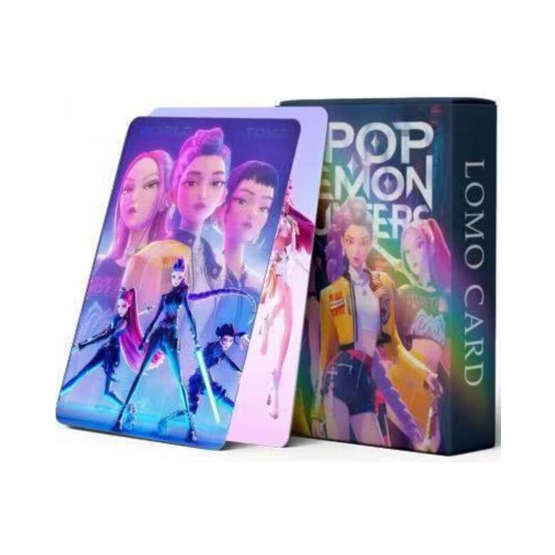 KPOP DEMON HUNTERS HOLOGRAFICKÉ LOMO CARDS 55KS
