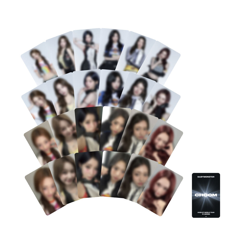 BABYMONSTER WORLD TOUR [CHOOM TOUR] IN JAPAN RANDOM TRADING CARD PACK