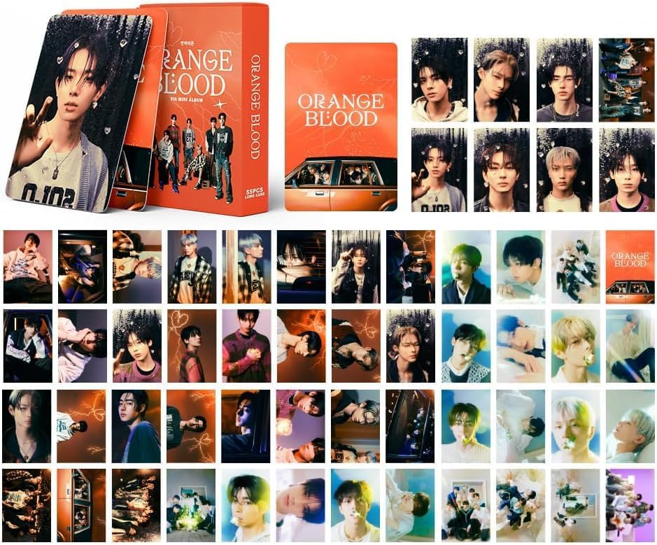 ENHYPEN ORANGE BLOOD LOMO CARDS 55KS