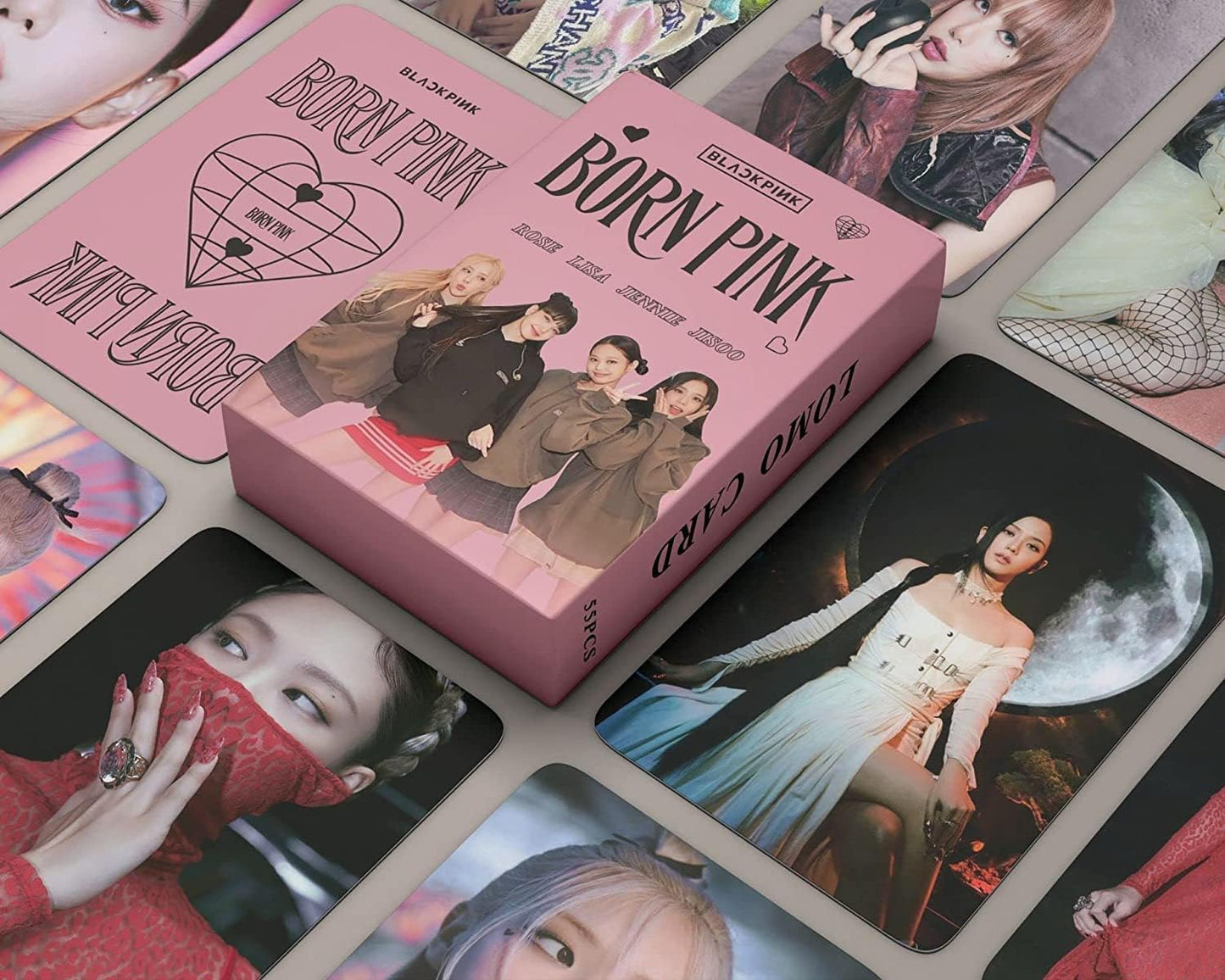 BLACKPINK BORN PINK LOMO CARDS 55 KS