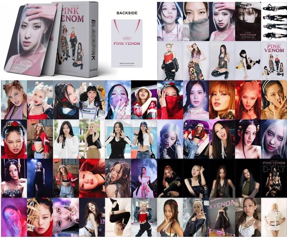 BLACKPINK PINK VENOM LOMO CARDS 55 KS