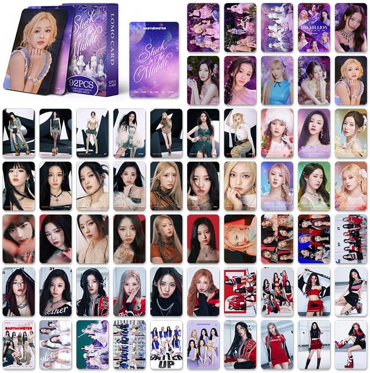 BABYMONSTER STUCK IN THE MIDDLE LOMO CARDS 92KS
