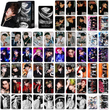 ATEEZ TOWARDS THE LIGHT: WILL TO POWER HOLOGRAPHIC LOMO CARDS 92PCS