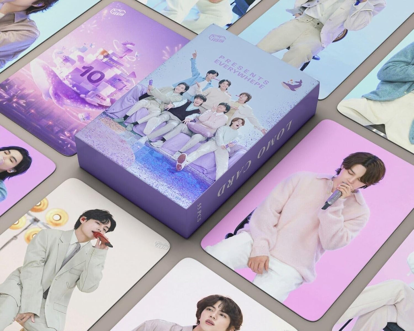 BTS FESTA LOMO CARDS 55 KS