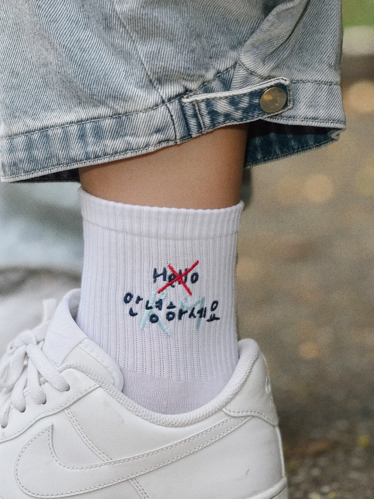 BTS BTS Member Design Embroidered Socks PREORDER