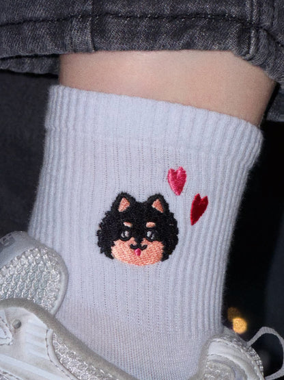 BTS BTS Member Design Embroidered Socks PREORDER