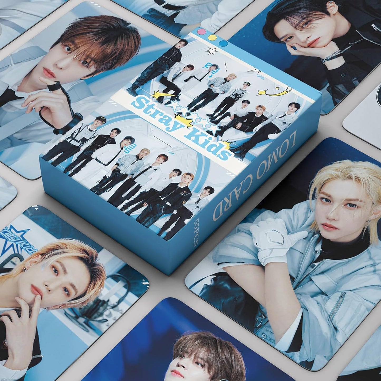 STRAY KIDS PILOT FOR ★★★★★ (5-STAR) LOMO CARDS 55KS